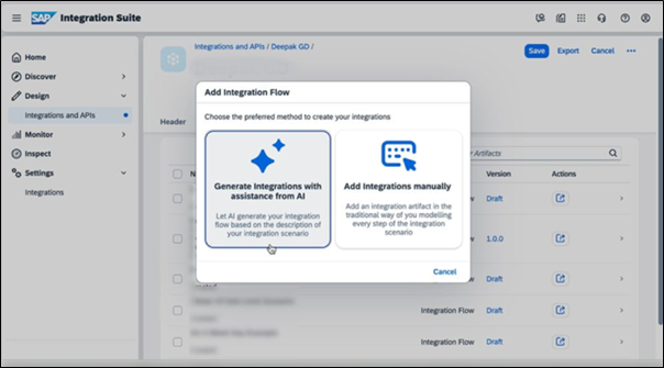 FedEx integration through BTP